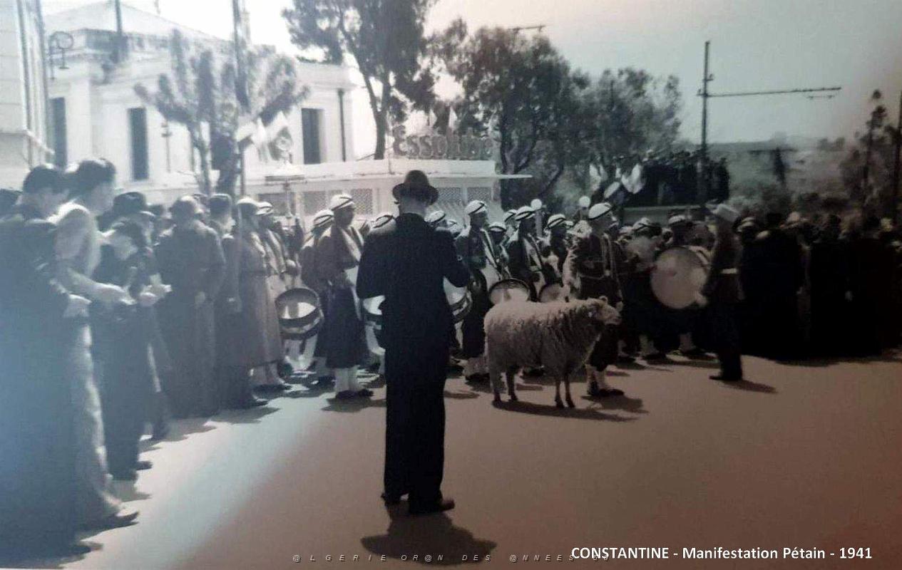 Constantine - Manifestation Petain - 1941 (8).jpg